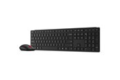 Klawiatura - Lenovo Pro Combo 6000 - keyboard and mouse set - multi-mode - QWERTY - Norwegian - eclipse black Input Device - Zestaw klawiatura i mysz - Norweski - Czarny - 4X31S04834