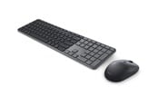 Klawiatura - Dell Pro 7 KM726 - keyboard and mouse set - Slim - QWERTY - US International - graphite Input Device - Zestaw klawiatura i mysz - Universal - Czarny - KM726-INT-EMEA