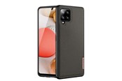 Telefon - Pokrowiec i etui - Dux Ducis Fino Case Cover Covered With Nylon Material Samsung Galaxy A42 5G Green - 6934913055922