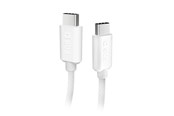 Kabel USB - SBS TECABLETISSUETCCG USB-C - USB-C 1.5m 60W braided cable - gray - TECABLETISSUETCCG