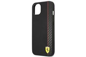 Telefon - Pokrowiec i etui - Ferrari On Track Carbon Stripe Case for iPhone 13 mini - Black - 3666339026554