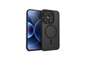 Telefon - Pokrowiec i etui - CRONG Hybrid Matte Magnetic - Xiaomi 17 MagSafe Case (black) - CRGHMMXM17BLK