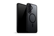 Telefon - Pokrowiec i etui - CRONG Hybrid Matte Magnetic - MagSafe Case Samsung Galaxy A56 (Black) - CRGHMMSGA56BLK