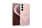 Telefon - Pokrowiec i etui - CRONG Hybrid Matte Magnetic - MagSafe Case for Samsung Galaxy S26 (Pink) - CRGHMMSGS26PNK