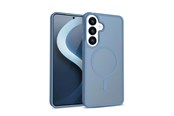 Telefon - Pokrowiec i etui - CRONG Hybrid Matte Magnetic - MagSafe Case for Samsung Galaxy S26 (Blue) - CRGHMMSGS26MBL