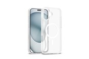 Telefon - Pokrowiec i etui - CRONG Hybrid Matte Magnetic - MagSafe iPhone 17 Case (White) - CRGHMMIP1763WHT