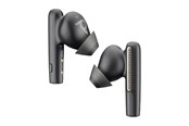 Słuchawki, zestaw słuchawkowy - HP Poly Voyager Free 60+ UC Carbon Black Earbuds +BT700 USB-C Adapter +Touchscreen Charge Case (7Y8G4AA) - 7Y8G4AA