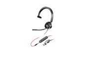 Sluchawki, zestaw sluchawkowy - HP Poly Blackwire 3315 - 8X218AA