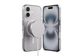 Telefon - Pokrowiec i etui - CRONG Clear MAG Pro - iPhone 16 MagSafe Case (Clear) - CRGCLRMPIP1661WHT