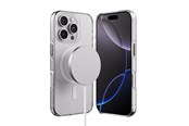 Telefon - Pokrowiec i etui - CRONG Clear MAG Pro - iPhone 16 Pro Max MagSafe Case (Clear) - CRGCLRMPIP1669PWHT