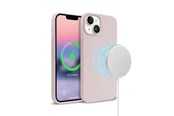 Telefon - Pokrowiec i etui - CRONG Color Cover Magnetic - iPhone 14 / iPhone 13 MagSafe Case (sand pink) - CRG-COLRM-IP1461-PNK