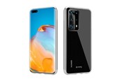 Telefon - Pokrowiec i etui - CRONG Crystal Slim Cover - Huawei P40 Pro Case (Transparent) - CRG-CRSLIM-HP40P-TRS
