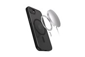 Telefon - Pokrowiec i etui - CRONG Hybrid Frost MAG Cover - iPhone 17e / 16e MagSafe Case (Black) - CRGHFMIPSE4BLK