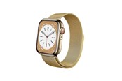 Smartwatch - akcesoria - CRONG Milano Steel - Stainless Steel Strap for Apple Watch 38/40/41/42 mm (Gold) - CRG-40MST-GLD