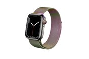 Smartwatch - akcesoria - CRONG Milano Steel - Stainless Steel Strap for Apple Watch 38/40/41/42 mm (Iridescent) - CRG-40MST-OPL