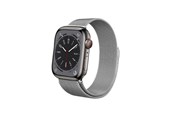 Smartwatch - akcesoria - CRONG Milano Steel - Stainless Steel Strap for Apple Watch 38/40/41/42 mm (Silver) - CRG-40MST-SLV