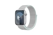 Smartwatch - akcesoria - CRONG Nylon - Sport Band for Apple Watch 38/40/41/42 mm (Pastel Gray) - CRG-40NLB-PGR