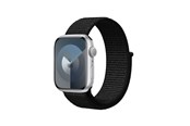 Smartwatch - akcesoria - CRONG Nylon Reflex - Sport Band for Apple Watch 38/40/41/42 mm (Black) - CRG-40RFB-BLK