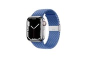Smartwatch - akcesoria - CRONG Wave Band – Braided Apple Watch Strap 38/40/41/42mm (Blue) - CRG-40WAV-BLU