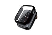 Smartwatch - akcesoria - CRONG Hybrid Watch Case - Case with Glass Apple Watch 41mm (Black) - CRG-41HS-BLK