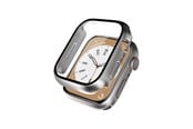 Smartwatch - akcesoria - CRONG Hybrid Watch Case - Case with glass for Apple Watch 41mm (Starlight) - CRG-41HS-STR