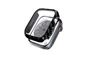 Smartwatch - akcesoria - CRONG Hybrid Watch Case - Case with glass for Apple Watch 44mm (Carbon) - CRG-44HS-CRB