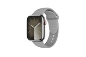 Smartwatch - akcesoria - CRONG Liquid - Apple Watch Band 44/45/46/49 mm (Gray) - CRG-44LQB-CGR