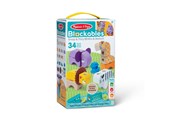 Klocki konstrukcyjne - Melissa & Doug Blockables Building Set Safari Animals - 51105
