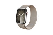 Smartwatch - akcesoria - CRONG Milano Steel – Stainless Steel Strap for Apple Watch 44/45/46/49mm (Champagne) - CRG-44MST-CHP