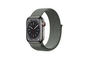Smartwatch - akcesoria - CRONG Nylon - Sport Band for Apple Watch 44/45/46/49 mm (Military Green) - CRG-44NLB-MGN