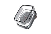 Smartwatch - akcesoria - CRONG Hybrid Watch Case - Case with Glass for Apple Watch 45mm (Clear) - CRG-45HS-CLR