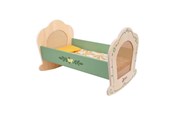 Zabawki drewniane - Classic World Vintage Wooden Doll Cradle - 50633