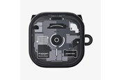 Słuchawki, zestaw słuchawkowy - Spigen Ultra Hybrid - zero one black - Samsung Galaxy Buds 4 Pro/4 - ACS11201