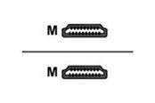 Kabel wyświetlacza - Unitek HDMI cable with Ethernet - 30 cm - C11061BK-0.3M