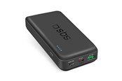 Powerbank - SBS Powerbank TTBB20000PD20K 20000 mAh 20W PD USB-C USB-A Micro-USB - black Powerbank - Czarny - 20000 mAh - TTBB20000PD20K