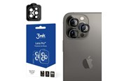 Telefon - szkło ochronne - 3mk Apple iPhone 15 Pro Max -  Lens Protection Pro Graphite - 5903108530040