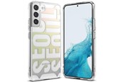 Telefon - Pokrowiec i etui - Ringke Fusion Design Armored Case Cover with Gel Frame Samsung Galaxy S22+ (S22 Plus) Transparent (Seoul) (F593R89) - 8809848204654