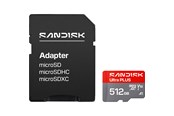 Karta pamieci - SANDISK Ultra PLUS microSD/SD - 200MB/s - 512GB - SDSQUBQ-512G-GN6MA