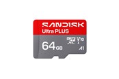 Karta pamięci - SANDISK Ultra PLUS - SDSQUWC-064G-GN6MA