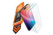 Telefon - szkło ochronne - Spigen Glass tR AlignMaster S 3 Pack - iPhone 17 - AGL10484