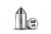 Telefon - Adapter i Ladowarka - 3mk Accessories - Hyper Car Charger 45W - 5903108527231