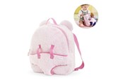 Przybory szkolne - Corolle Pink Plush Dolls Carrying Backpack 30cm - 9000111170
