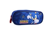 Przybory szkolne - Vadobag Sonic Still Unstoppable Pencil Case 2-Compartment - Blue - 155-01309