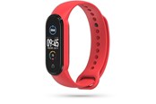 Smartwatch - akcesoria - Tech-Protect IconBand Strap for Xiaomi Mi Smart Band 5 / 6 / 6 NFC - Red - 0795787712191