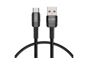 Kabel USB - Tech-Protect UltraBoost Evo Cable USB-C / USB-A 100W 5A 0.5m - Black - 5906203690701