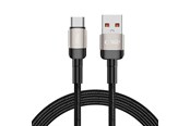 Kabel USB - Tech-Protect  UltraBoost Evo Cable USB-C / USB-A 100W 5A 2m - Titanium - 5906203690756