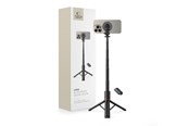 Telefon - Inne akcesoria - Tech-Protect L06S Bluetooth magnetic selfie stick with MagSafe remote control tripod up to 82cm and 360 head - black - 5906203691241