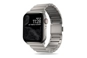 Smartwatch - akcesoria - Tech-Protect SteelBand Bracelet for Apple Watch 4 / 5 / 6 / 7 / 8 / 9 / SE / Ultra 1 / 2 (42/44/45/49 mm) - Titanium - 5906302300501