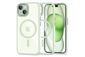 Telefon - Pokrowiec i etui - Tech-Protect MagMat MagSafe Case for iPhone 15 - Clear Green - 5906302307982