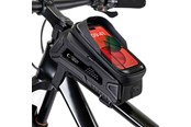 Akcesoria rowerowe - Tech-Protect  V2 Bicycle Bag with Phone Space 1.2l - Black - 5906302308415